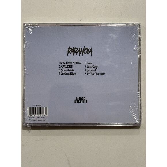 MAGGIE LINDEMANN - Paranoia Cd with Signed / Autographed COA Booklet - ACOA #3 - Picture 8 of 9